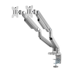 Uplite Ergonomic Height Adjustable Stand Dual Monitor Desk Mount Articulating Arm for 2 Screen 17" - 32"