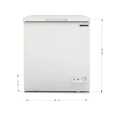 Frigidaire 5.0 Cu. ft. Chest Freezer, White , EFRF5003