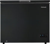FRIGIDAIRE EFRF7003-BLACK Congélateur coffre, 0,7 m³, panier métallique avec revêtement en vinyle amovible, thermostat, vidange facile à dégivrer