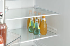 Hamilton Beach, 17.7 cu. ft. Countertop Depth Side-by-Side French Door Refrigerator in Stainless Steel Look