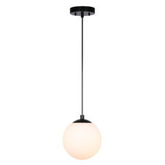 Andren Pendant Lighting 1 Light Globe Pendant Light, Modern Adjustable Kitchen Hanging Ceiling Light