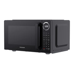 Frigidaire EMW953-BLACK black countertop microwave right front angle