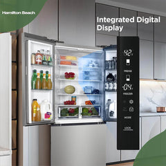 HZ0771 refrigerator interior and controls product reference photo