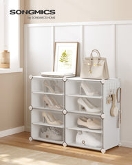 LPC032W01 — shoe and accessory storage in a room