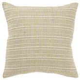 Migina Striped Cotton Throw Pillow