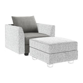 Modern Middle Seat Module For Modular Sofa Customizable Sectional Sofa