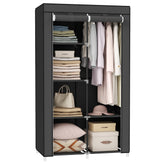 SONGMICS Portable Wardrobe — Black URYG84BK
