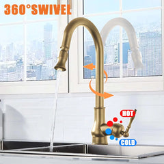 Senlesen Pull Out Kitchen Faucet 8-FLBZS