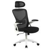 Moustache Office Chair with Headrest — Black MOFC-W-227-BK-G2