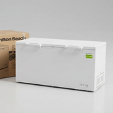 Hamilton Beach 21 Cu. Ft. Double Door Chest Freezer — Garage Ready (White)