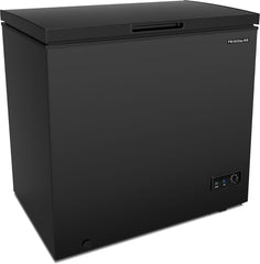 FRIGIDAIRE EFRF7003-BLACK Congélateur coffre, 0,7 m³, panier métallique avec revêtement en vinyle amovible, thermostat, vidange facile à dégivrer