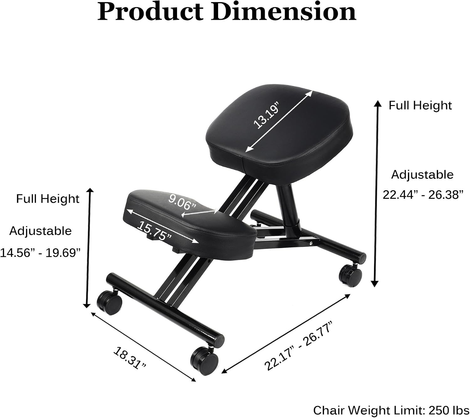 MOFC-HB8029 — dimensions and adjustment range