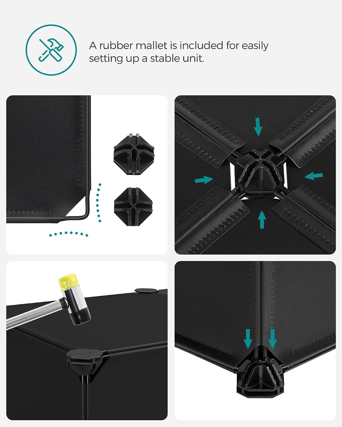 ULPC10H — panel connector and assembly details