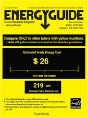 Frigidaire Gallery 3.2 Cu Ft Compact Fridge