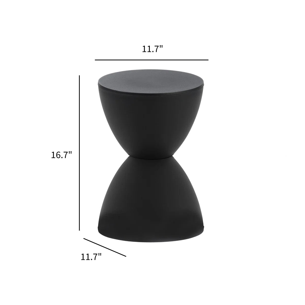 Burgess Plastic Accent Stool