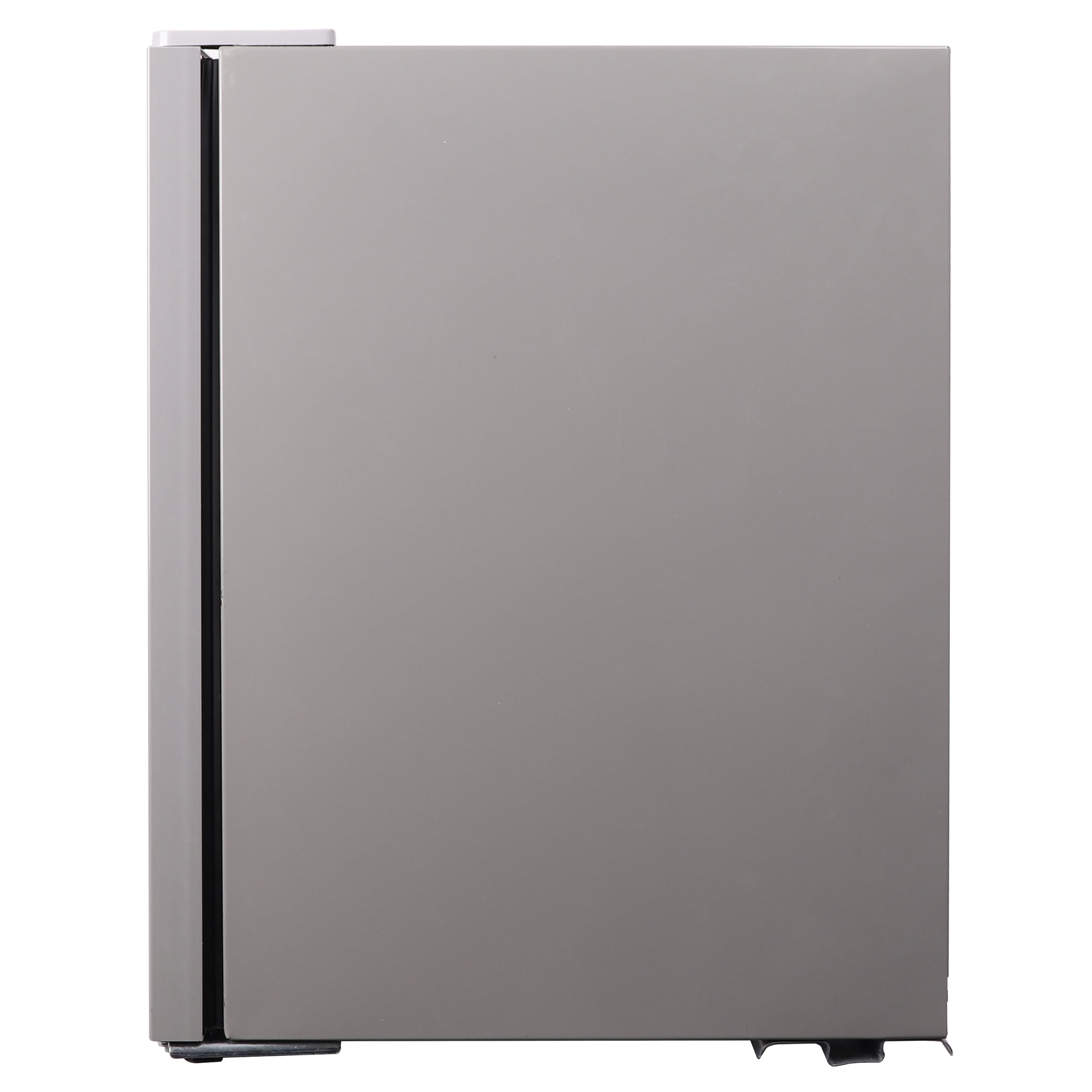 Frigidaire grey EFMIS9000 beverage refrigerator - left side