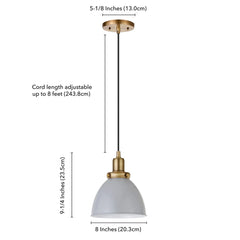 Madison 1 - Light Single Pendant