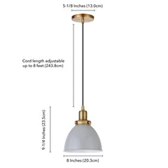 Madison 1 - Light Single Pendant