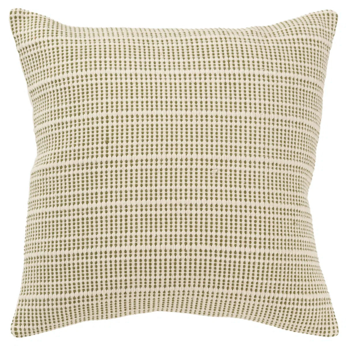 Migina Striped Cotton Throw Pillow