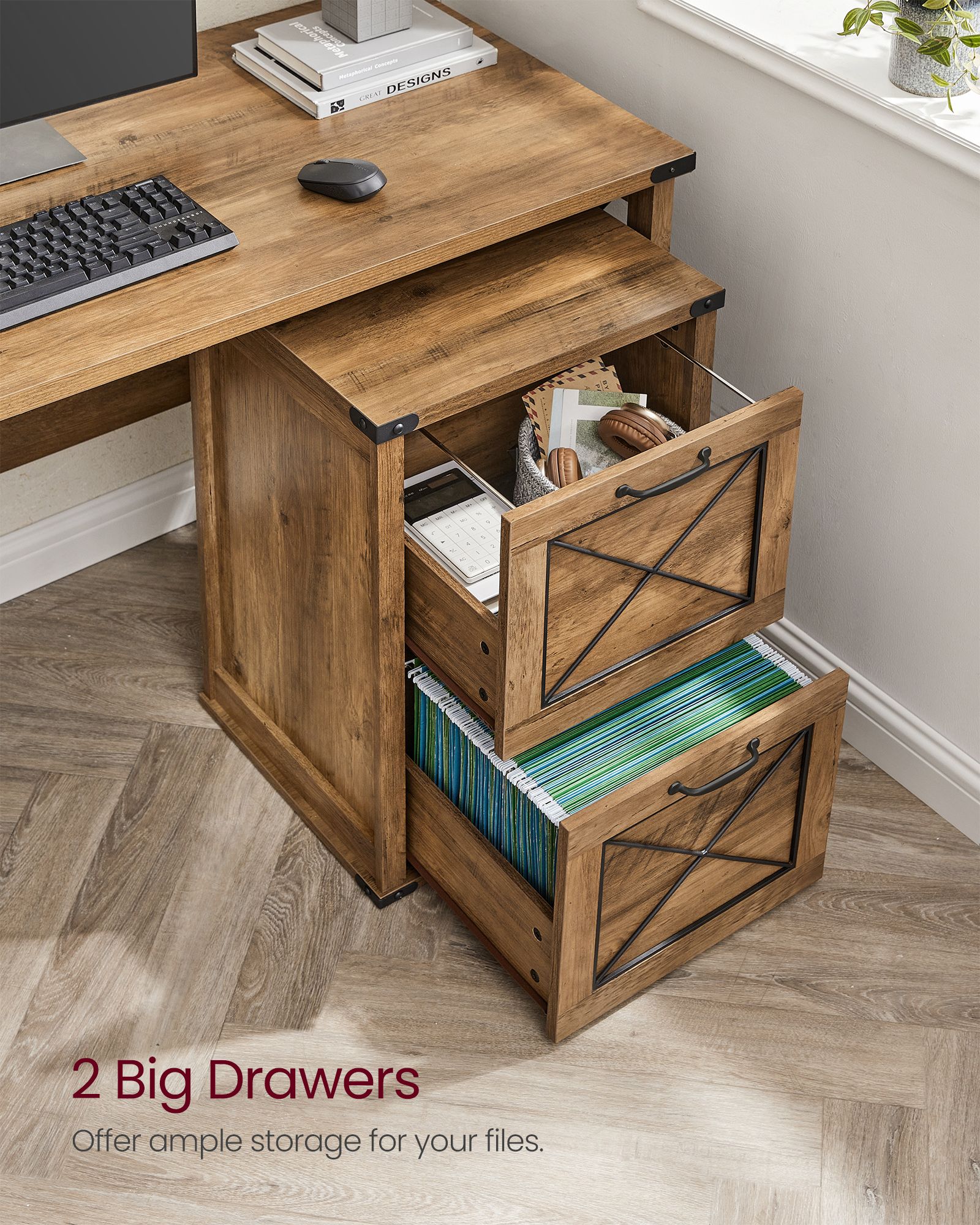 UOFC048T41 — both file drawers open