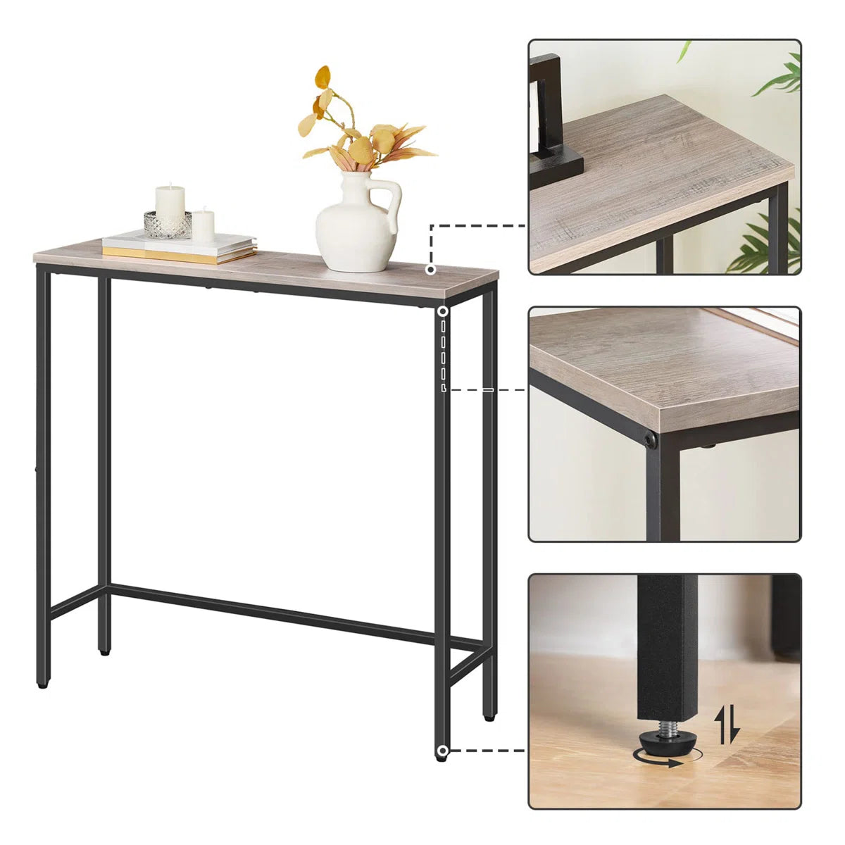Picard 29.5" Small Console Table