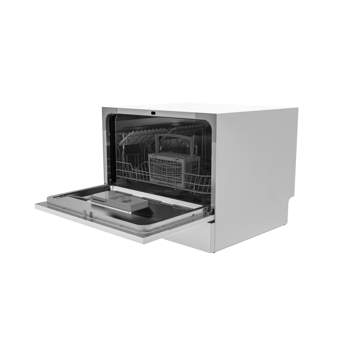 RCA Countertop Dishwasher, 6 Place Settings, Portable, White HBDW3208