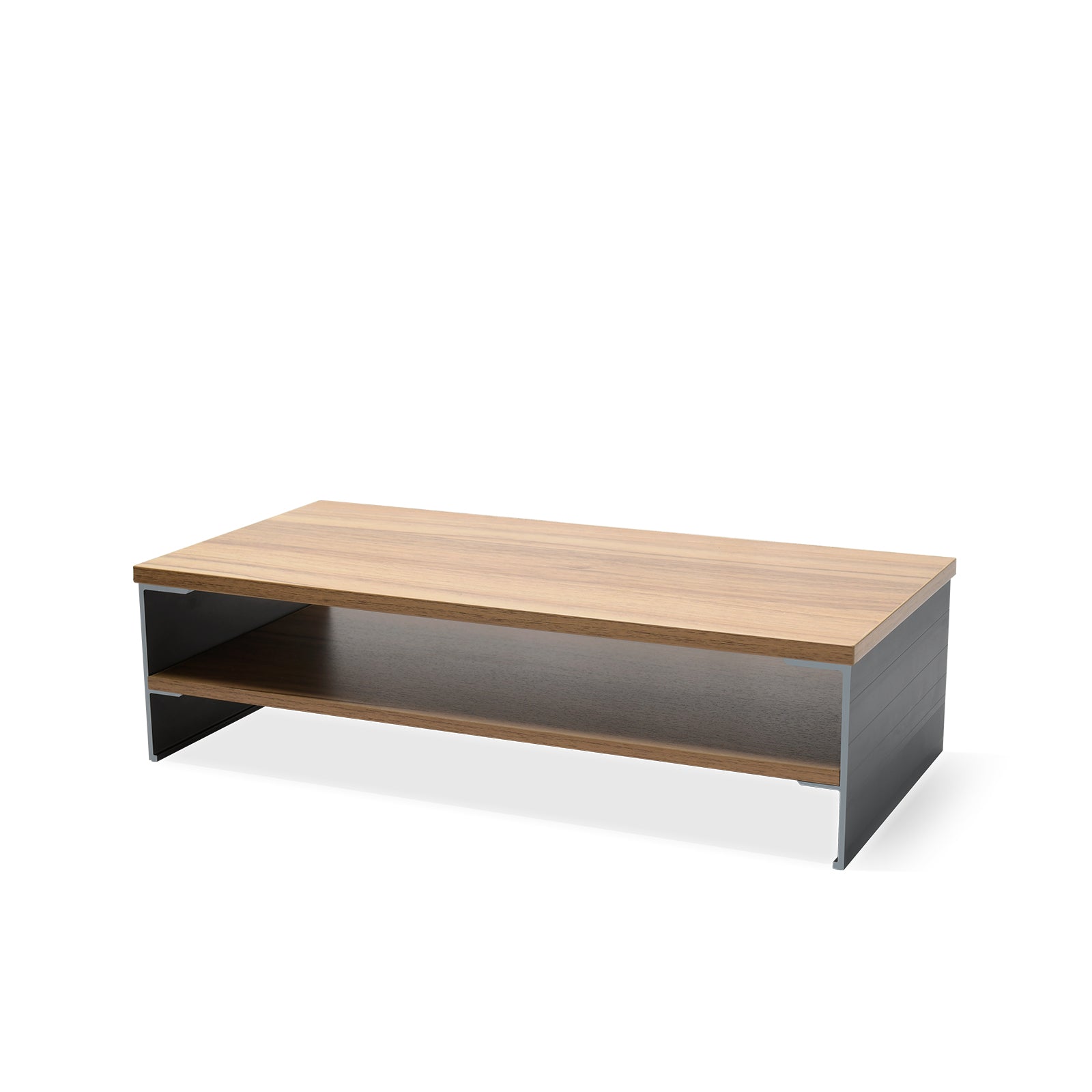 SHOPPINGALL SA-MS3-WALNUT two-tier riser without display props