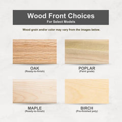 Slide-A-Shelf Custom Made-to-Fit Slide-Out Shelf with Soft Closing Full Extension Rails Wood Pull Out Cabinet Organizer