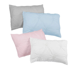 Supreme Microfiber Floral Pintuck Microfiber 3-Piece Comforter Set