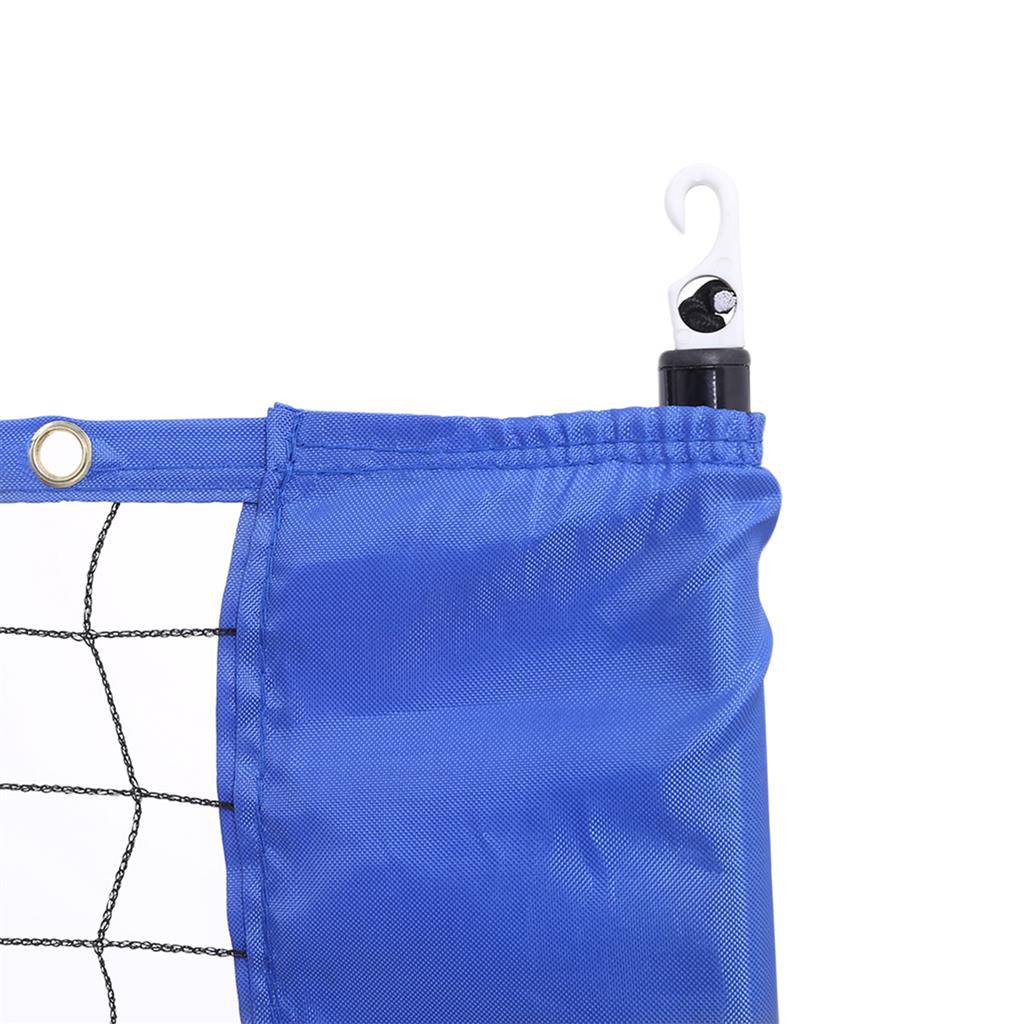 SONGMICS USYQ500V2 blue net fabric and pole attachment