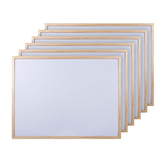 DESK TECH Wood-Framed Dry-Erase Whiteboard — 24 × 18 in — catalogue pack view
