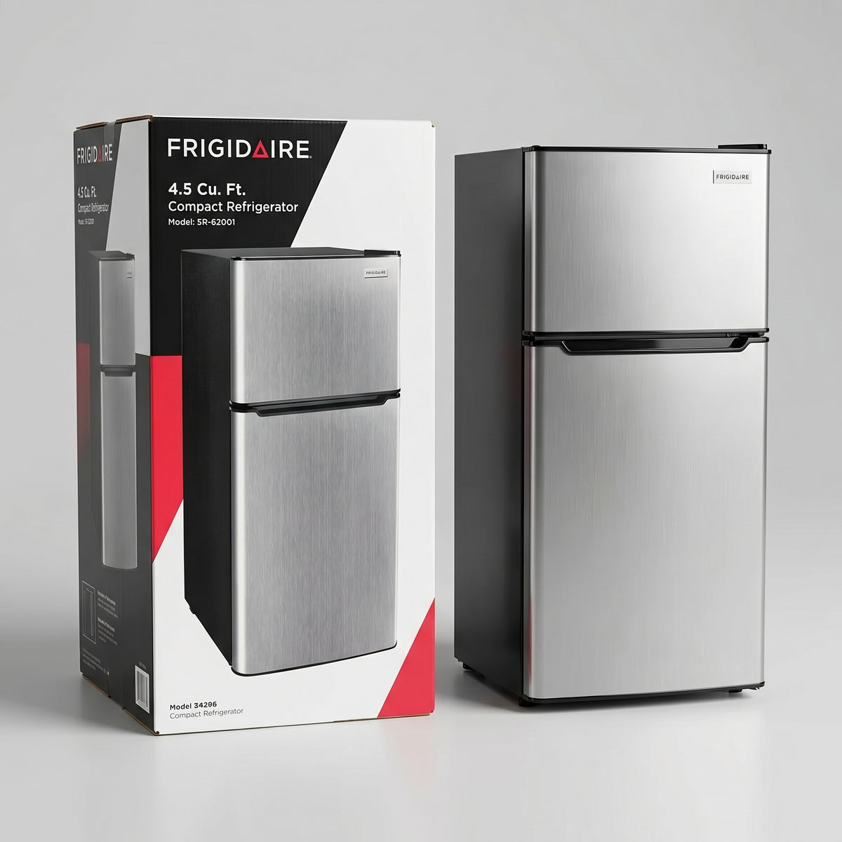 Frigidaire 4.5 Cu. ft. Compact Retro Refrigerator with Freezer Compartment